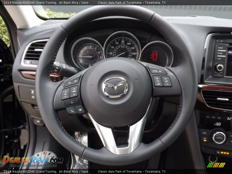 2014 Mazda MAZDA6 Grand Touring Steering Wheel Photo #17