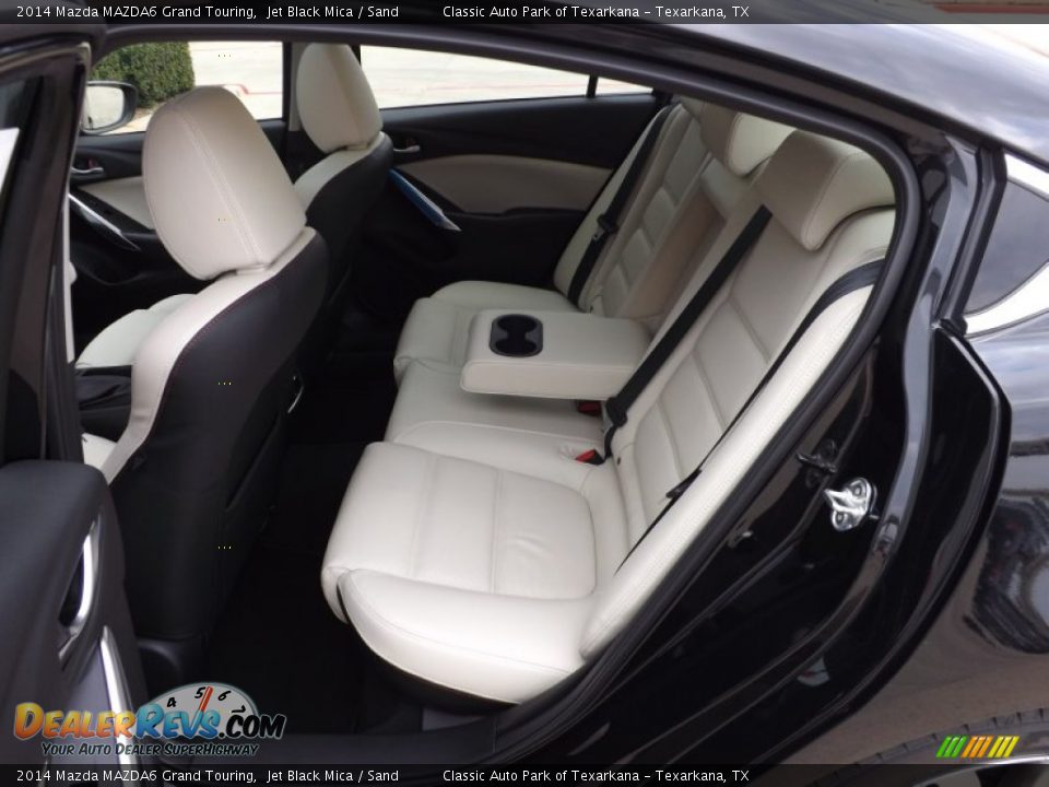 Rear Seat of 2014 Mazda MAZDA6 Grand Touring Photo #32