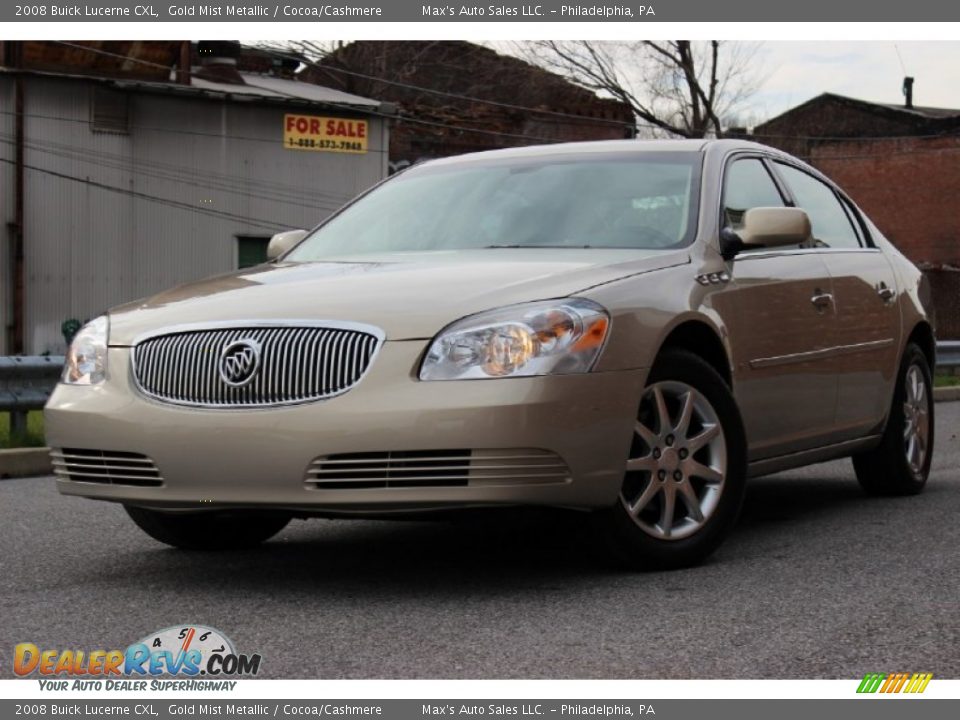 2008 Buick Lucerne CXL Gold Mist Metallic / Cocoa/Cashmere Photo #2