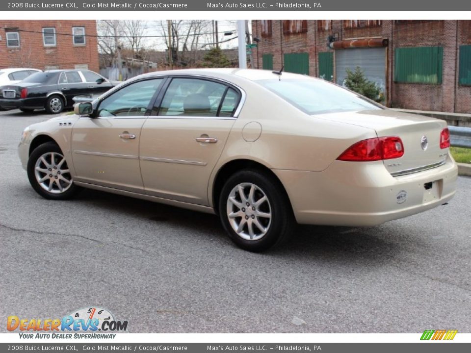 2008 Buick Lucerne CXL Gold Mist Metallic / Cocoa/Cashmere Photo #3