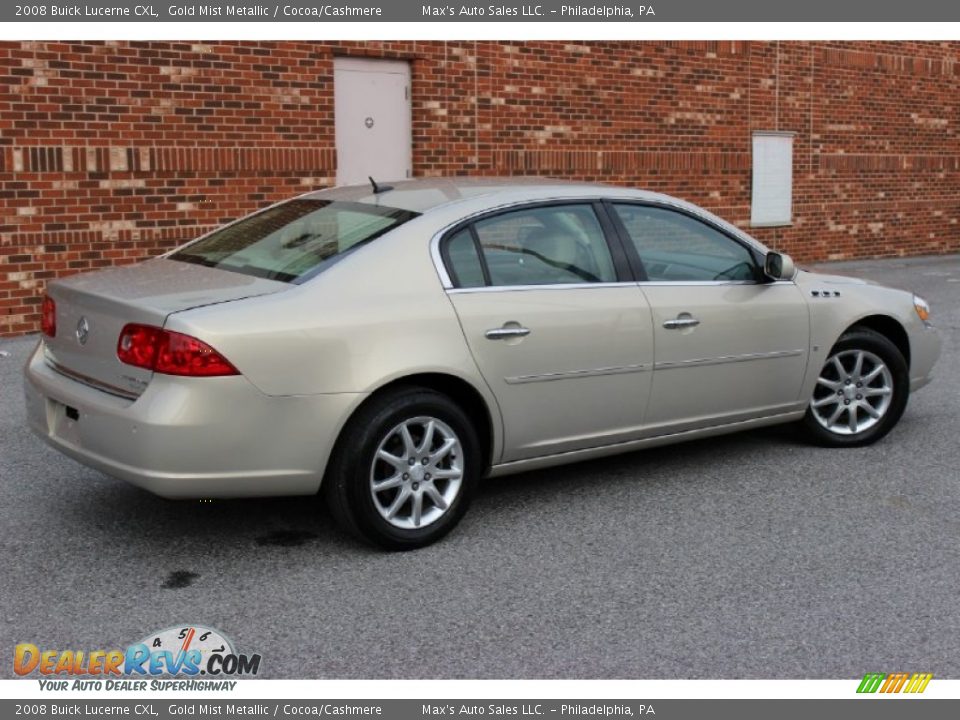 2008 Buick Lucerne CXL Gold Mist Metallic / Cocoa/Cashmere Photo #4