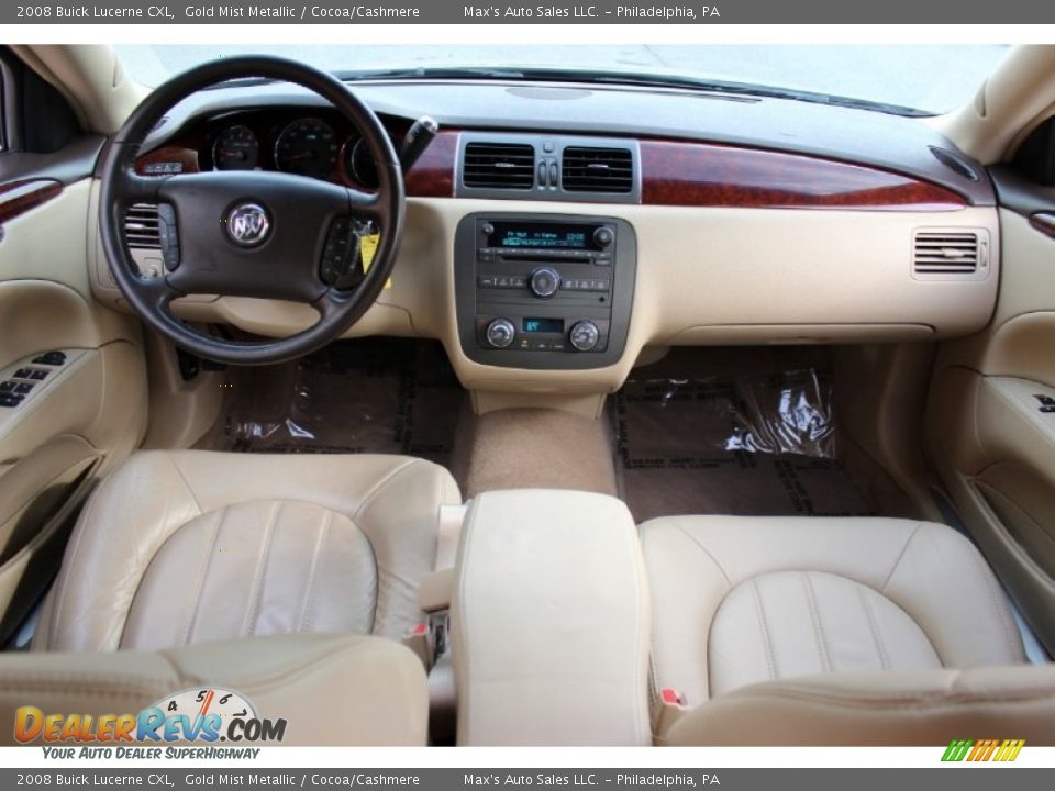 2008 Buick Lucerne CXL Gold Mist Metallic / Cocoa/Cashmere Photo #5