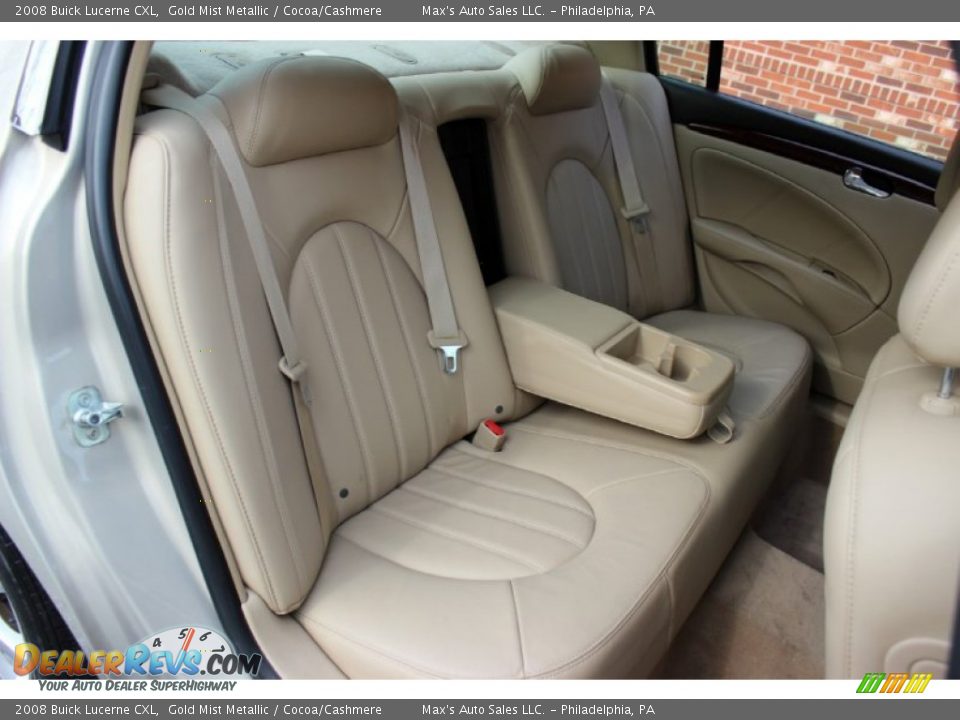 2008 Buick Lucerne CXL Gold Mist Metallic / Cocoa/Cashmere Photo #7