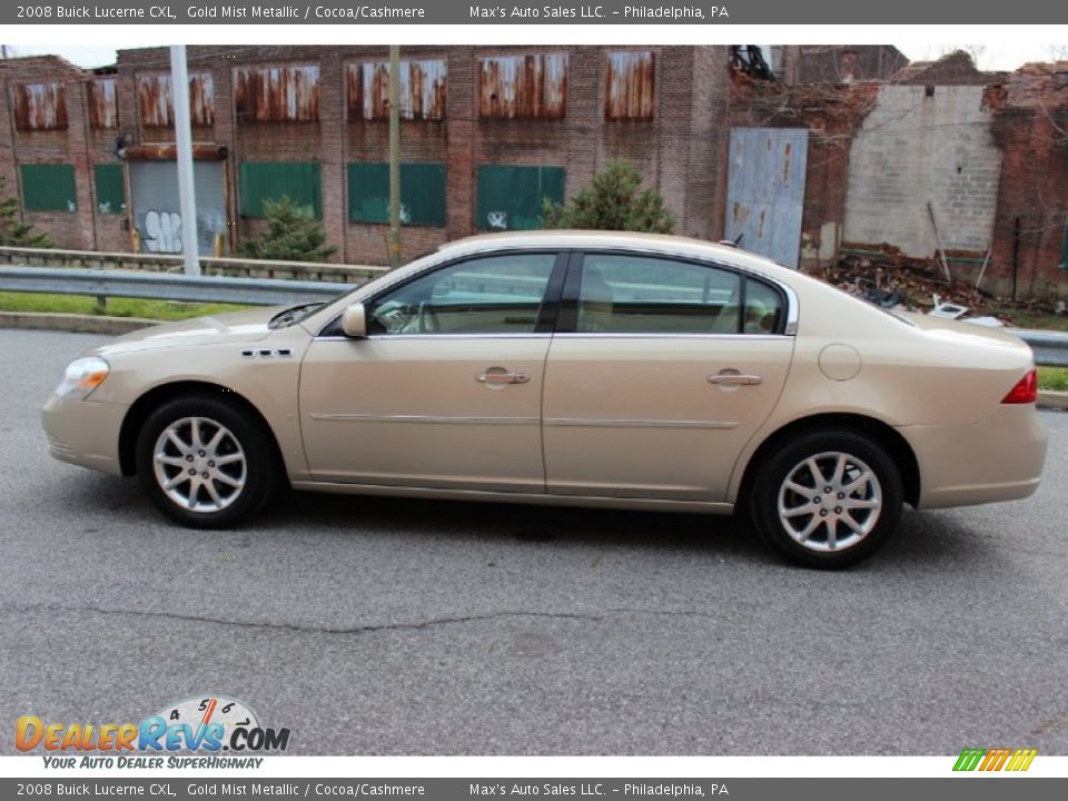 2008 Buick Lucerne CXL Gold Mist Metallic / Cocoa/Cashmere Photo #11