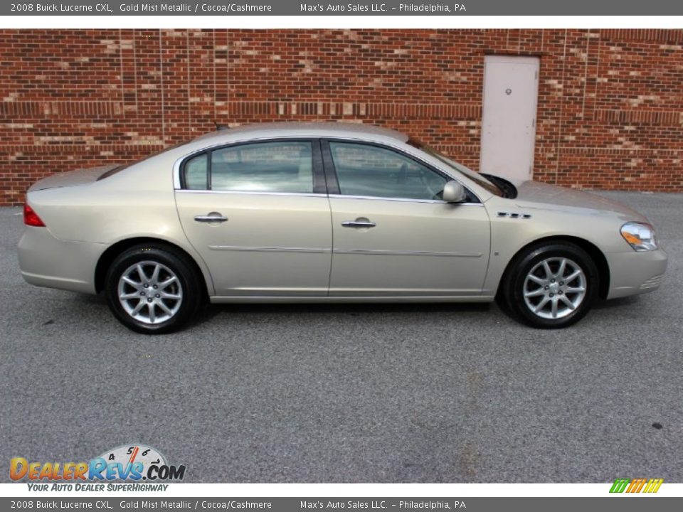 2008 Buick Lucerne CXL Gold Mist Metallic / Cocoa/Cashmere Photo #13