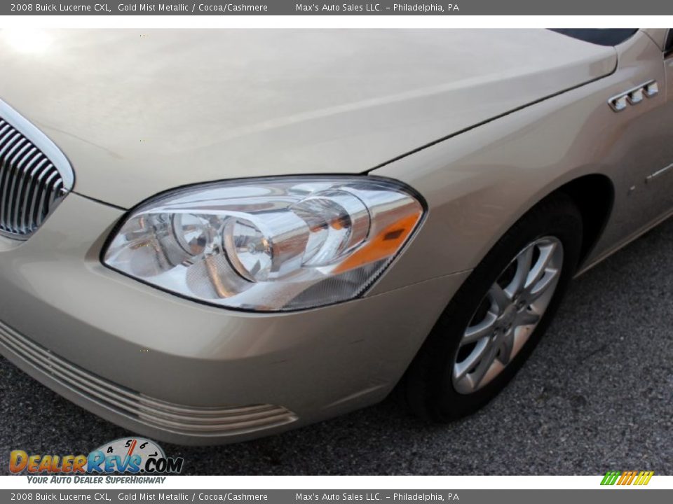 2008 Buick Lucerne CXL Gold Mist Metallic / Cocoa/Cashmere Photo #20