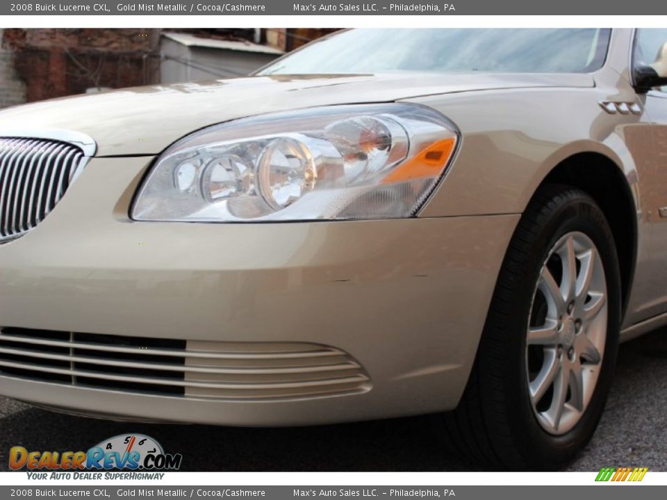 2008 Buick Lucerne CXL Gold Mist Metallic / Cocoa/Cashmere Photo #21