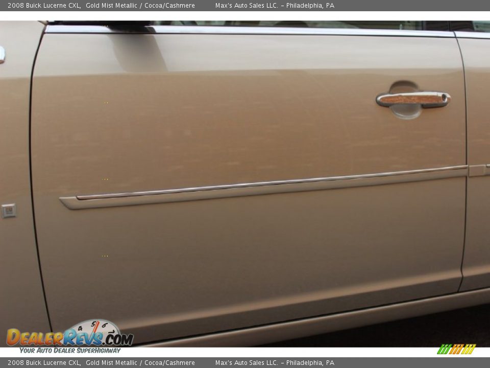 2008 Buick Lucerne CXL Gold Mist Metallic / Cocoa/Cashmere Photo #23