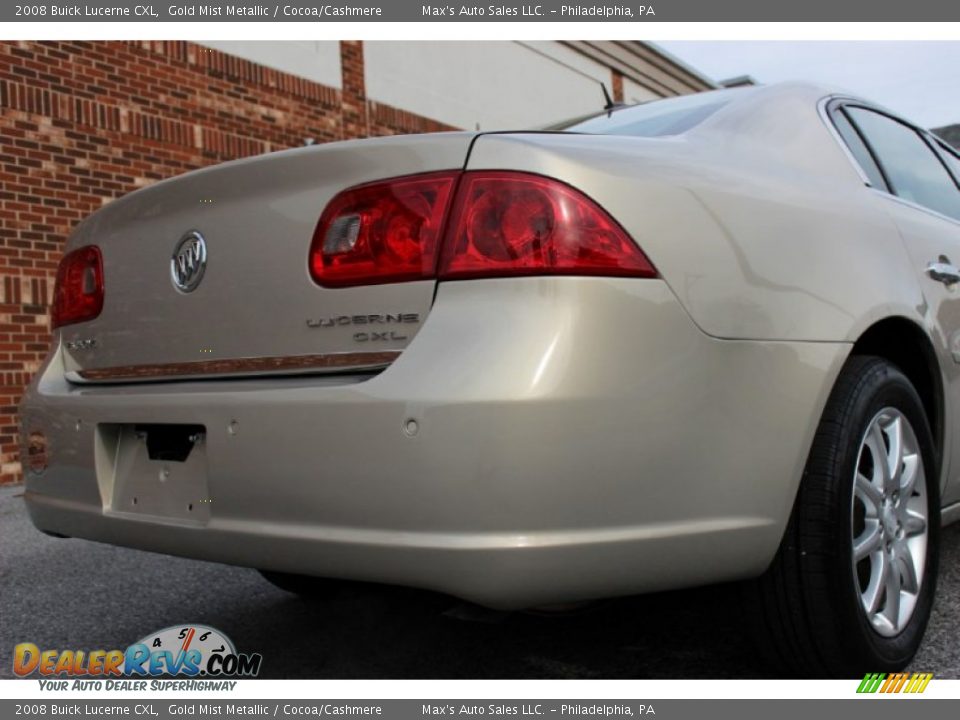 2008 Buick Lucerne CXL Gold Mist Metallic / Cocoa/Cashmere Photo #32