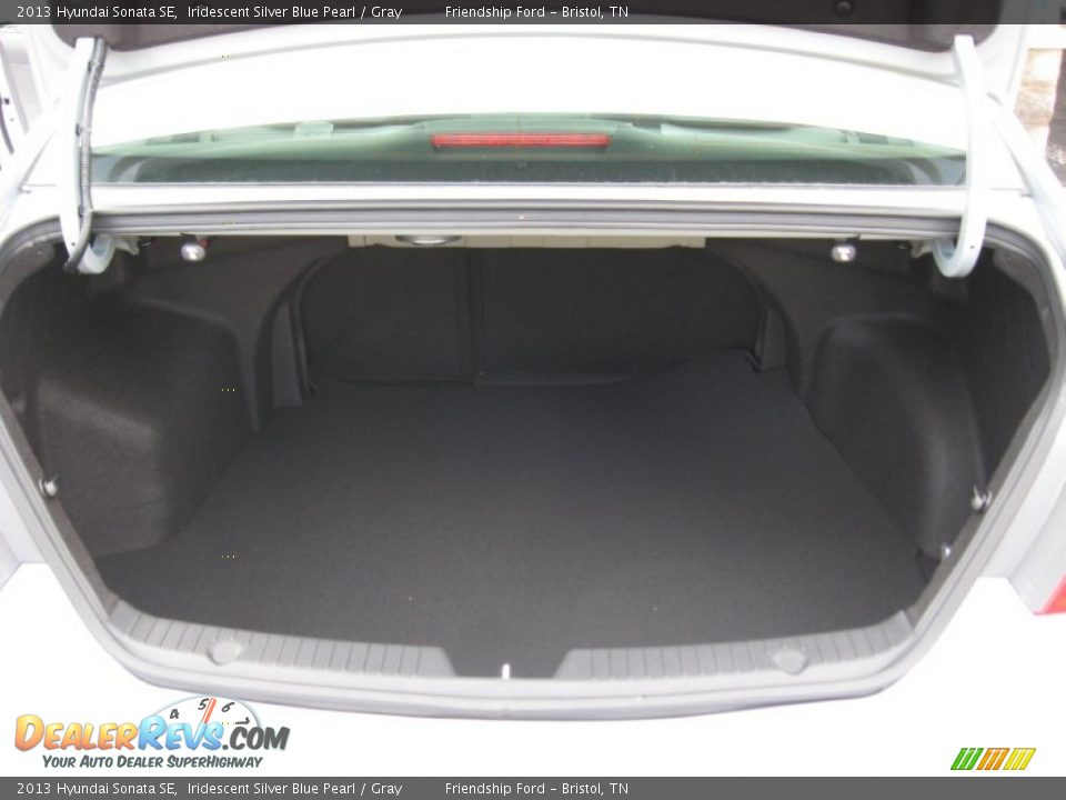 2013 Hyundai Sonata SE Iridescent Silver Blue Pearl / Gray Photo #12