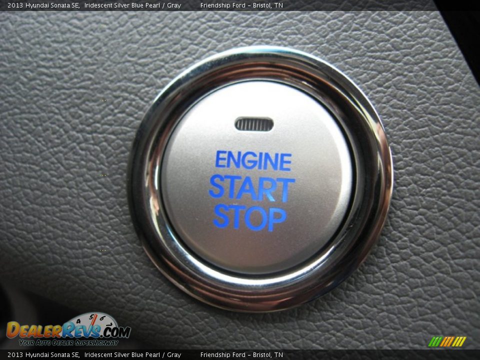 2013 Hyundai Sonata SE Iridescent Silver Blue Pearl / Gray Photo #27