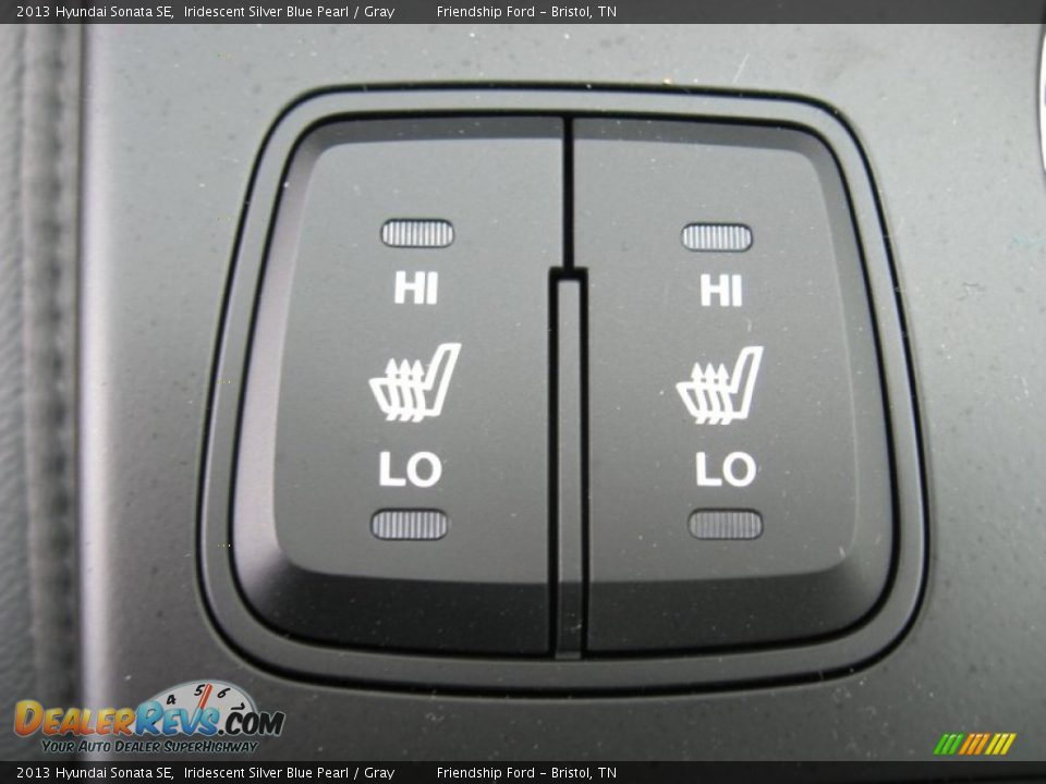 2013 Hyundai Sonata SE Iridescent Silver Blue Pearl / Gray Photo #30
