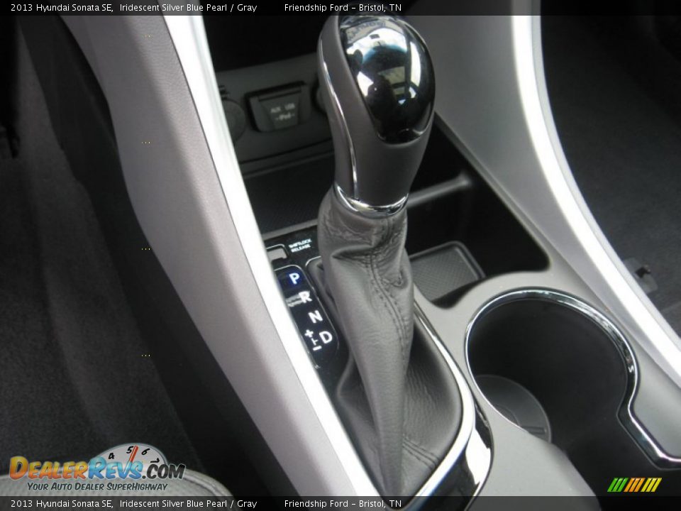 2013 Hyundai Sonata SE Iridescent Silver Blue Pearl / Gray Photo #31