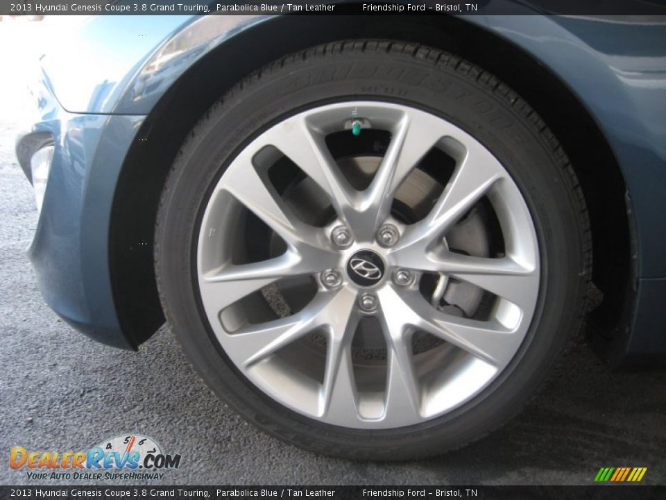 2013 Hyundai Genesis Coupe 3.8 Grand Touring Wheel Photo #11