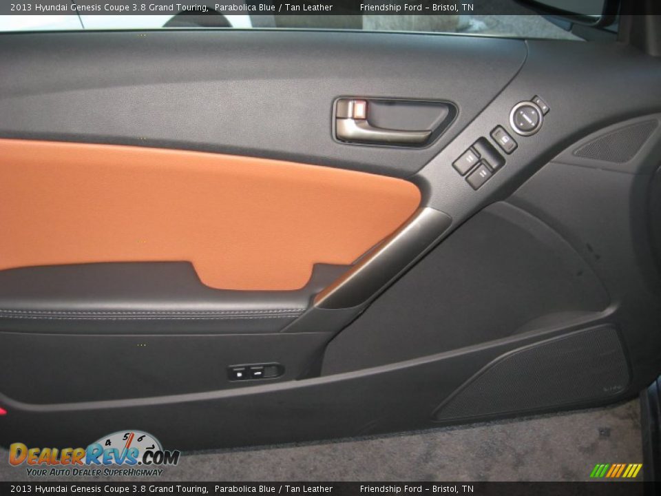 Door Panel of 2013 Hyundai Genesis Coupe 3.8 Grand Touring Photo #16