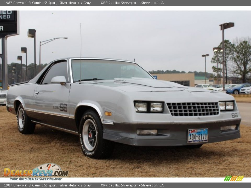 Front 3/4 View of 1987 Chevrolet El Camino SS Sport Photo #2
