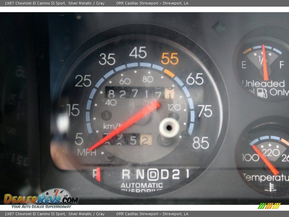 1987 Chevrolet El Camino SS Sport Gauges Photo #20
