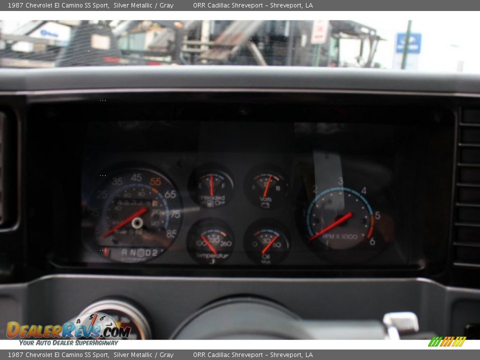 1987 Chevrolet El Camino SS Sport Gauges Photo #21