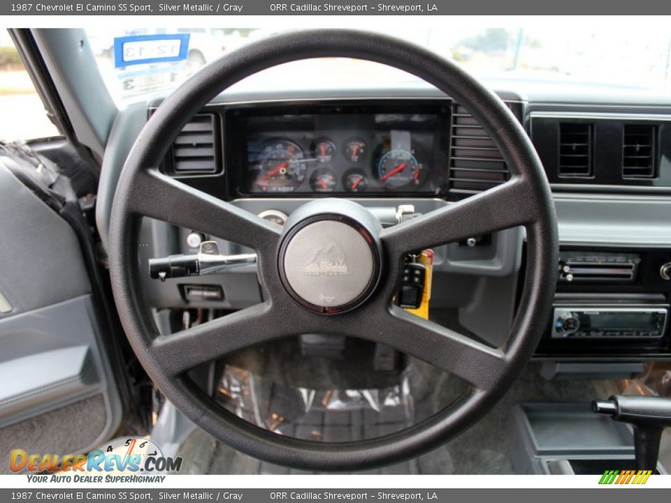 1987 Chevrolet El Camino SS Sport Steering Wheel Photo #22