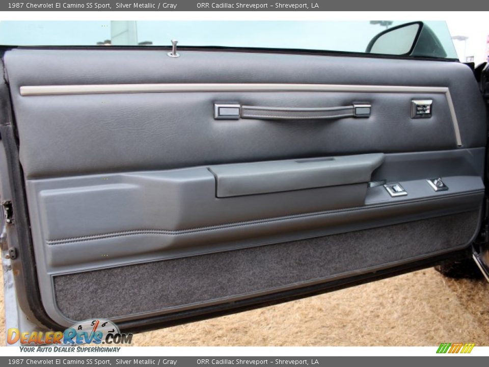Door Panel of 1987 Chevrolet El Camino SS Sport Photo #29
