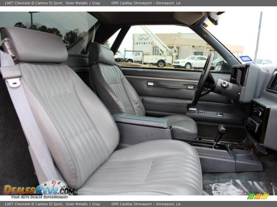 Front Seat of 1987 Chevrolet El Camino SS Sport Photo #32