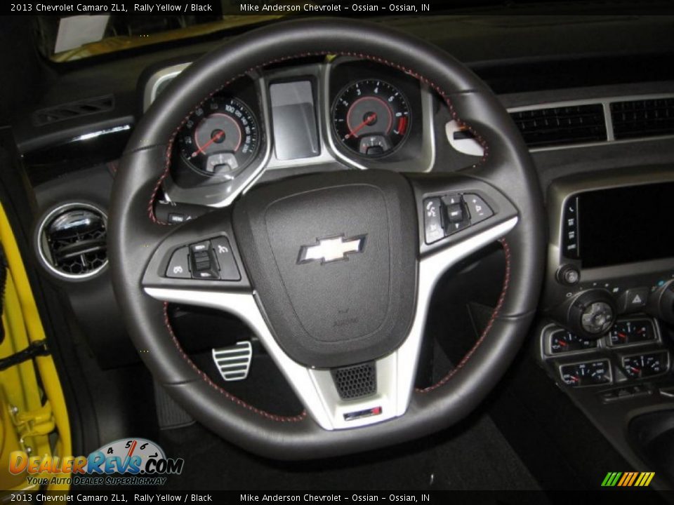 2013 Chevrolet Camaro ZL1 Steering Wheel Photo #13