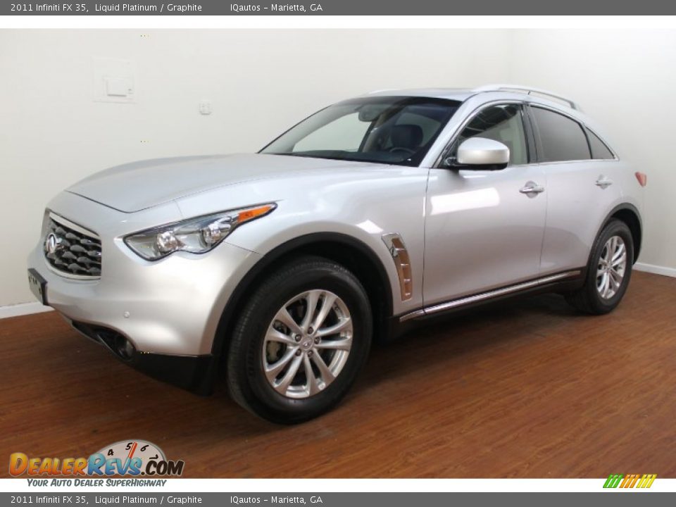 2011 Infiniti FX 35 Liquid Platinum / Graphite Photo #1