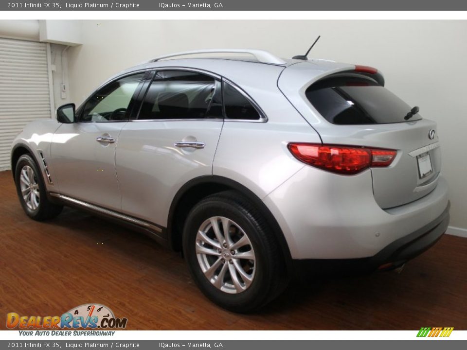 2011 Infiniti FX 35 Liquid Platinum / Graphite Photo #3