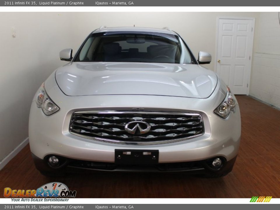 2011 Infiniti FX 35 Liquid Platinum / Graphite Photo #5