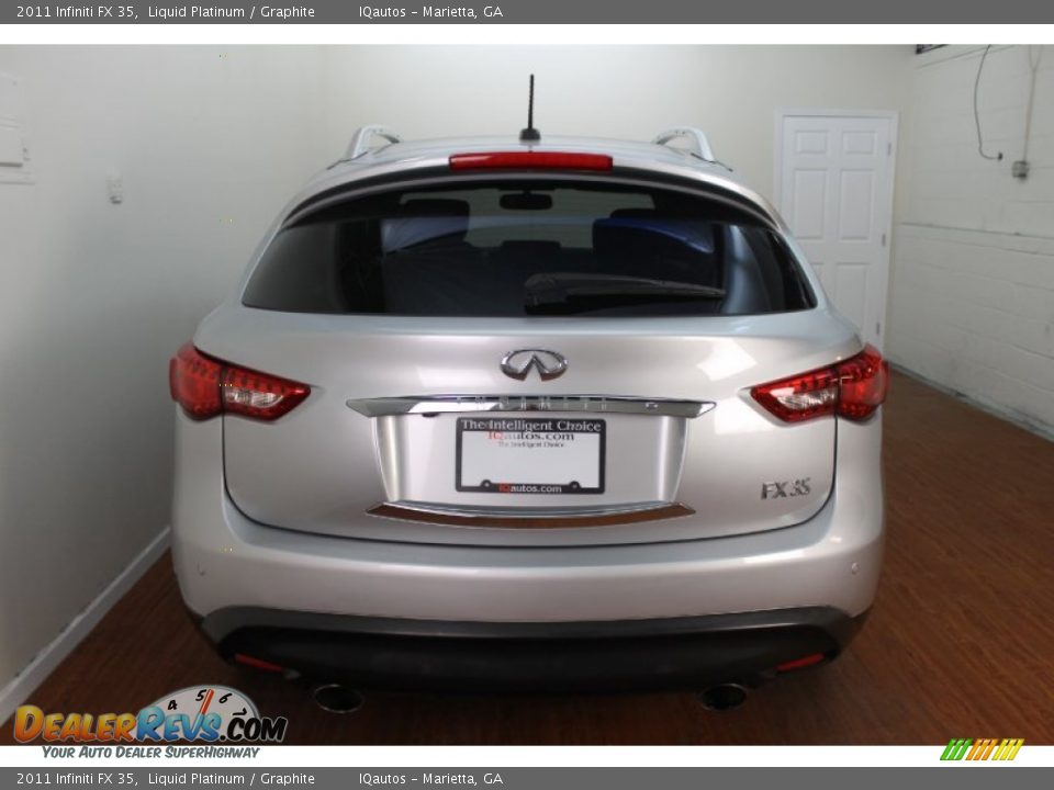 2011 Infiniti FX 35 Liquid Platinum / Graphite Photo #6