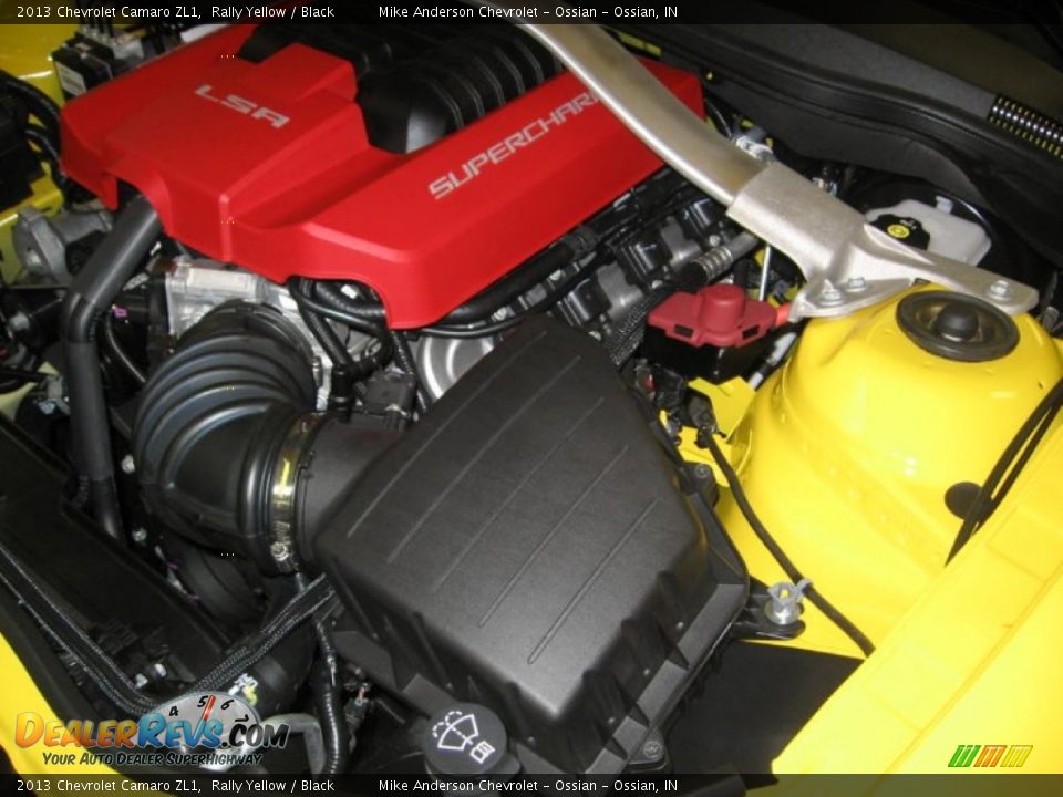 2013 Chevrolet Camaro ZL1 6.2 Liter Eaton Supercharged OHV 16-Valve LSA V8 Engine Photo #18