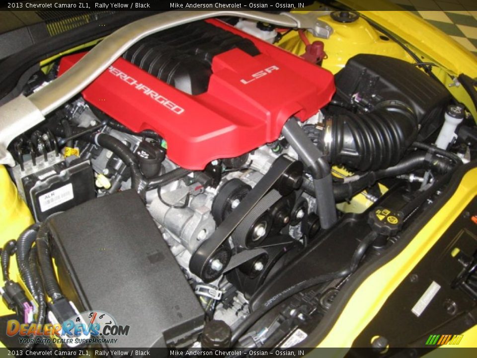 2013 Chevrolet Camaro ZL1 6.2 Liter Eaton Supercharged OHV 16-Valve LSA V8 Engine Photo #19