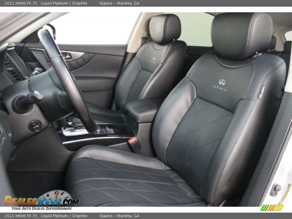 2011 Infiniti FX 35 Liquid Platinum / Graphite Photo #19