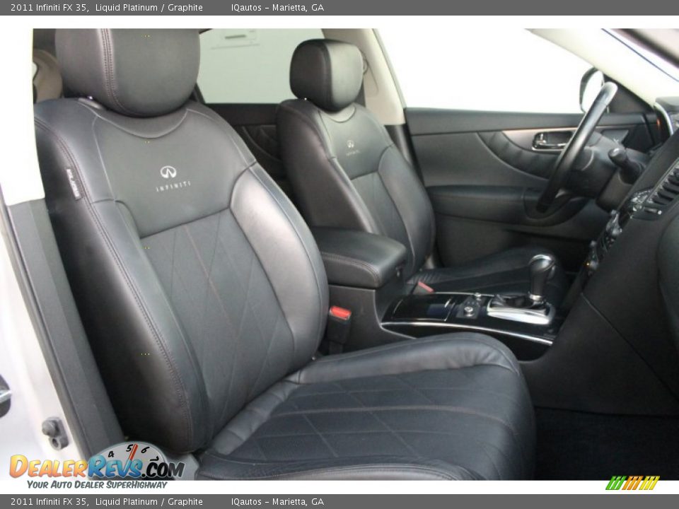 2011 Infiniti FX 35 Liquid Platinum / Graphite Photo #20