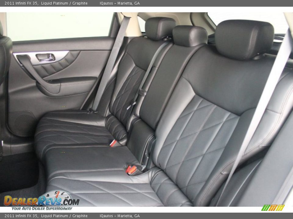 2011 Infiniti FX 35 Liquid Platinum / Graphite Photo #21