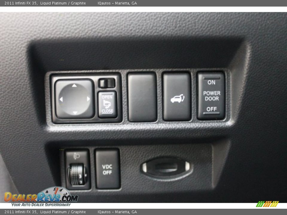 2011 Infiniti FX 35 Liquid Platinum / Graphite Photo #24