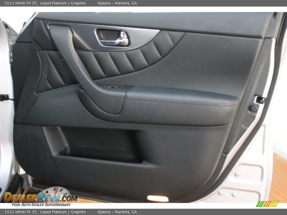 2011 Infiniti FX 35 Liquid Platinum / Graphite Photo #26