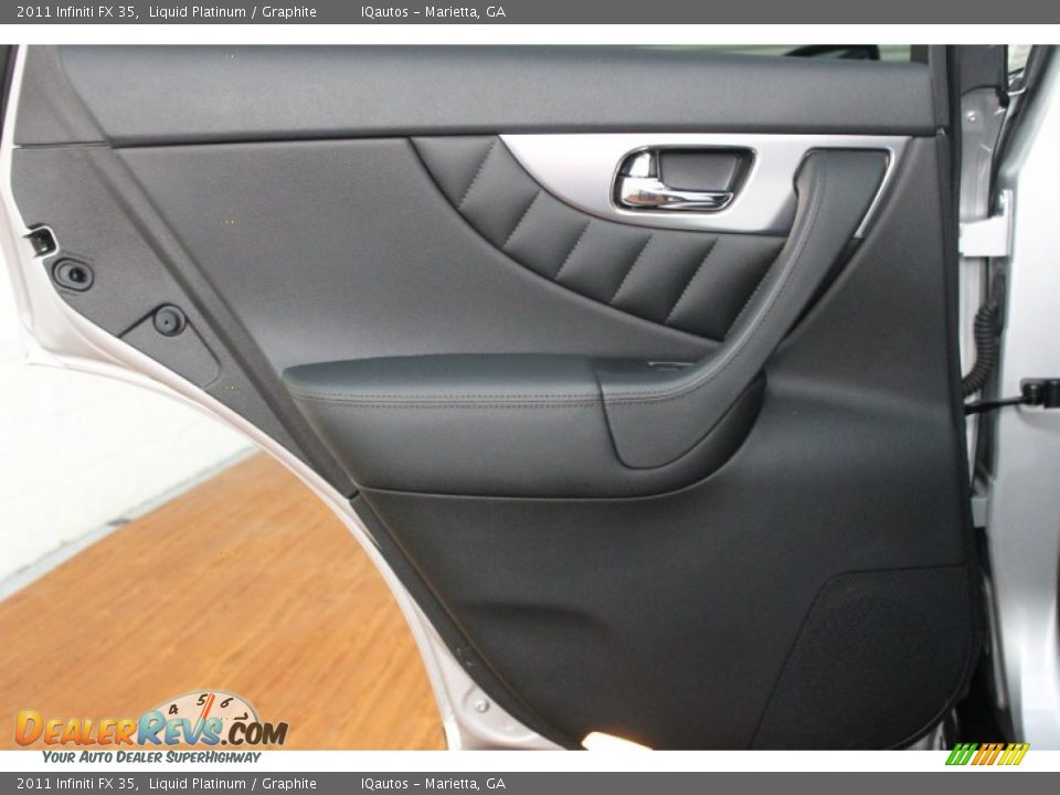 2011 Infiniti FX 35 Liquid Platinum / Graphite Photo #27