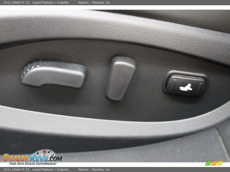2011 Infiniti FX 35 Liquid Platinum / Graphite Photo #29