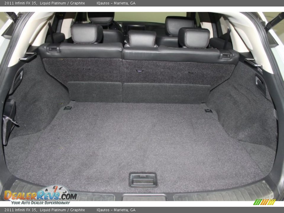 2011 Infiniti FX 35 Liquid Platinum / Graphite Photo #34