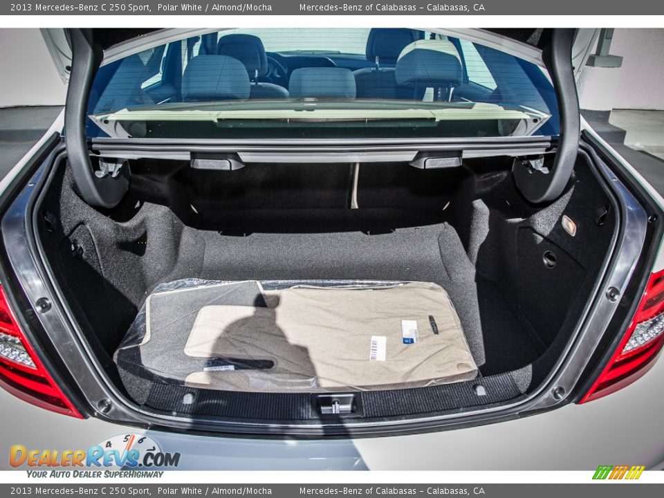 2013 Mercedes-Benz C 250 Sport Polar White / Almond/Mocha Photo #4