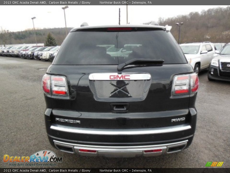 2013 Gmc acadia denali black #3