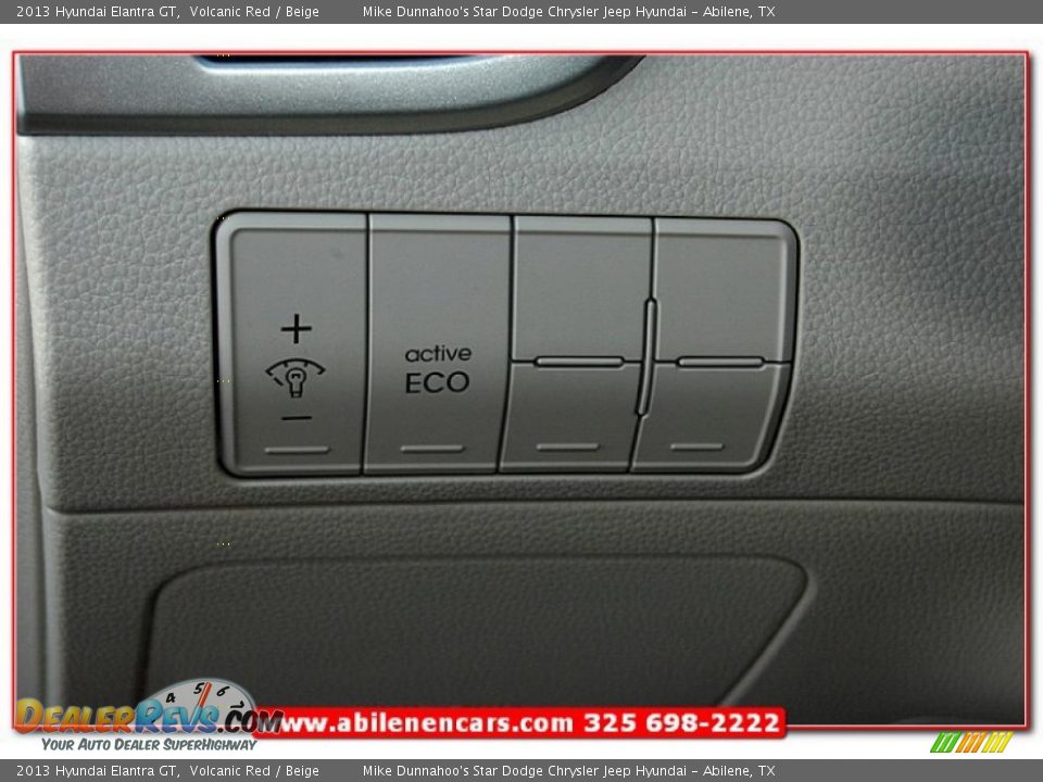 2013 Hyundai Elantra GT Volcanic Red / Beige Photo #16