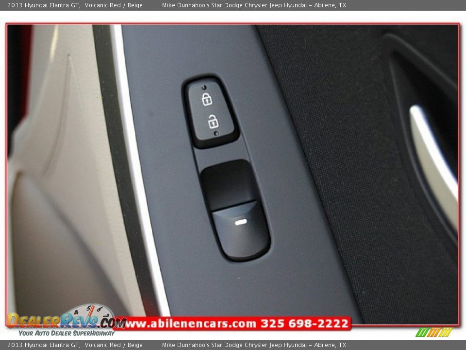 2013 Hyundai Elantra GT Volcanic Red / Beige Photo #26
