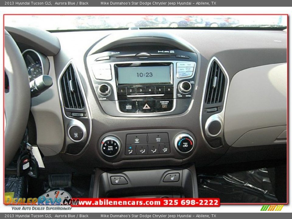 2013 Hyundai Tucson GLS Aurora Blue / Black Photo #29