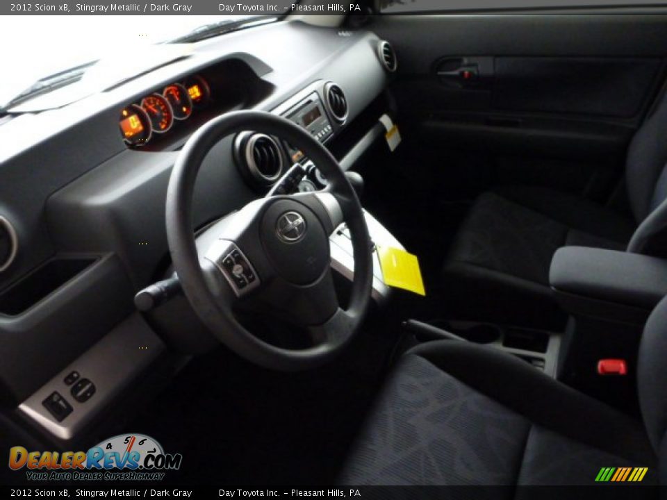 2012 Scion xB Stingray Metallic / Dark Gray Photo #17