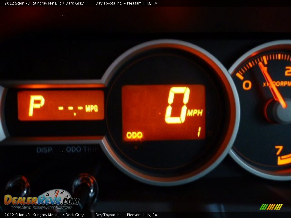 2012 Scion xB Stingray Metallic / Dark Gray Photo #19
