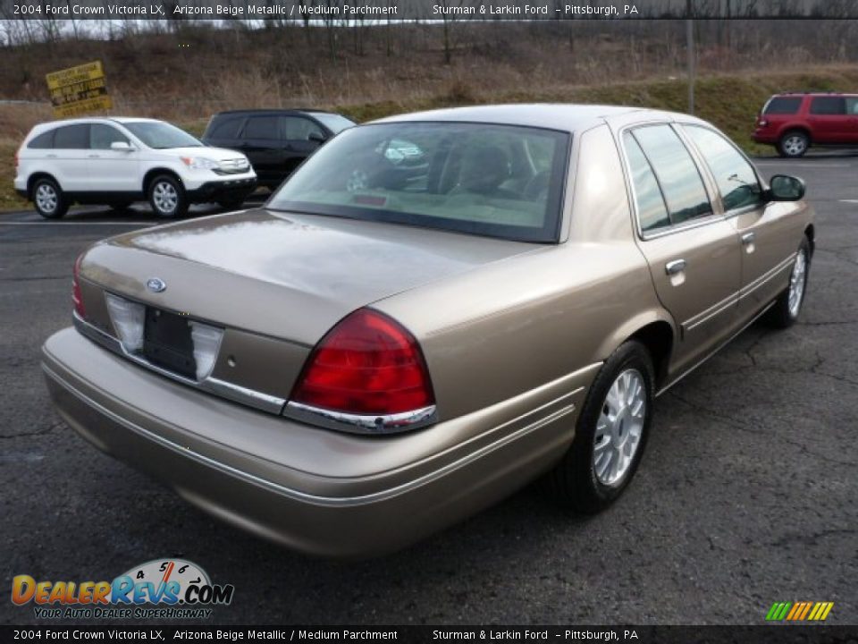 Arizona Beige Metallic 2004 Ford Crown Victoria LX Photo #2