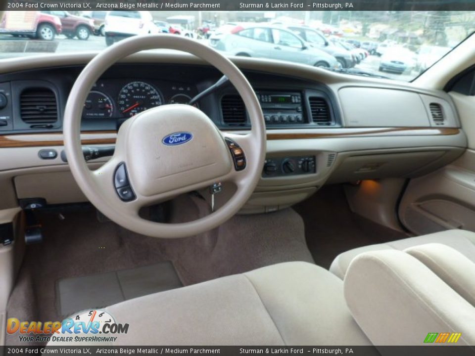 Medium Parchment Interior - 2004 Ford Crown Victoria LX Photo #10