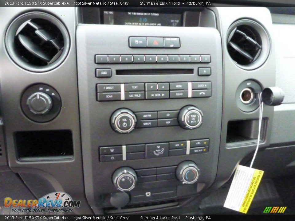 2013 Ford F150 STX SuperCab 4x4 Ingot Silver Metallic / Steel Gray Photo #14